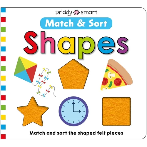 Shapes (Match & Sort): Match and Sort the Shaped Felt Pieces