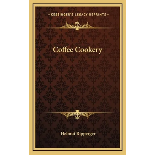 Coffee Cookery