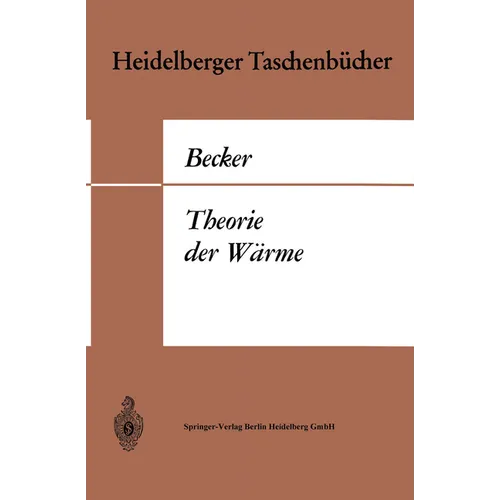 Theorie der Wärme