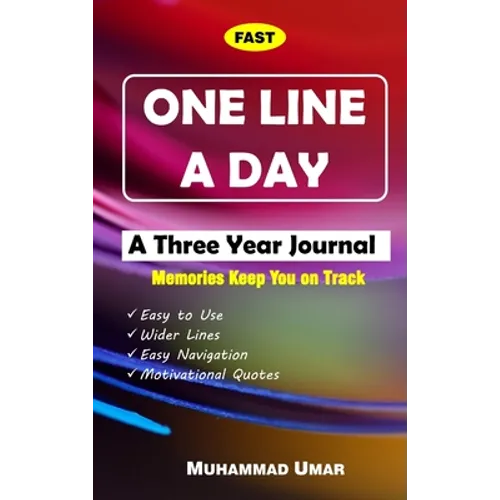 One Line a Day - A Three Year Journal