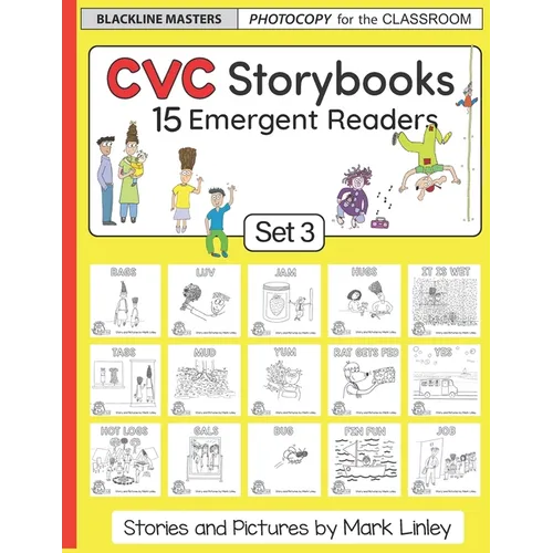 CVC Storybooks: SET 3: Teacher Edition