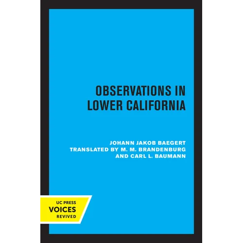 Observations in Lower California