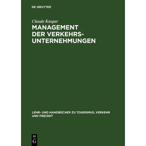 Management der Verkehrsunternehmungen
