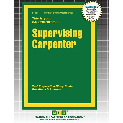 Supervising Carpenter