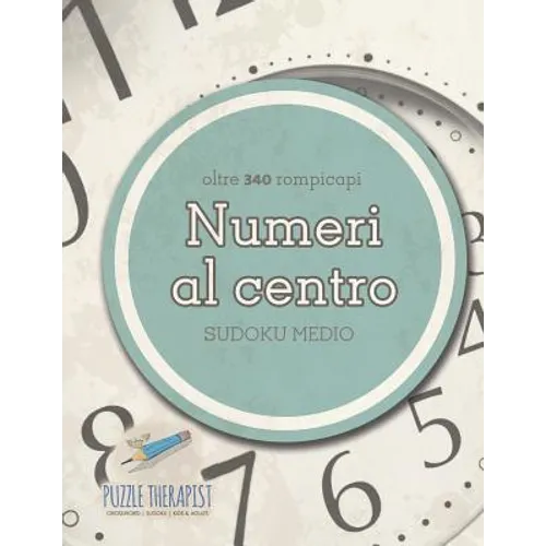 Numeri al centro Sudoku medio (oltre 340 rompicapi)