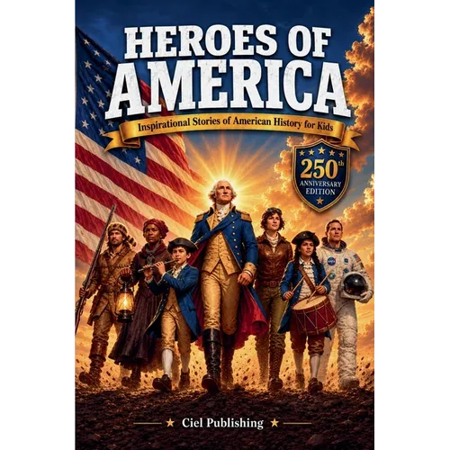 Heroes of America: Inspirational Stories of American History for Kids