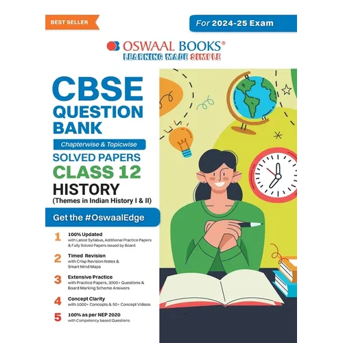 Oswaal CBSE Question Bank Class 12 History, Chapterwise and Topicwise Solved Papers For Board Exams 2025