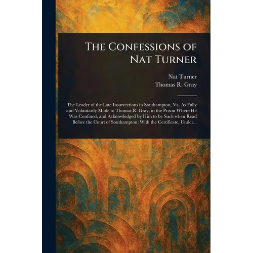 The Confessions of Nat Turner