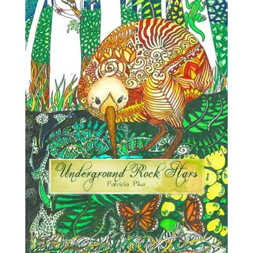 Underground Rock Stars: Adult colouring book