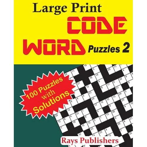 Large Print Code Word Puzzles 2