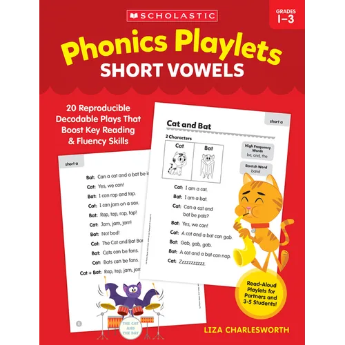 Phonics Playlets: Short Vowels