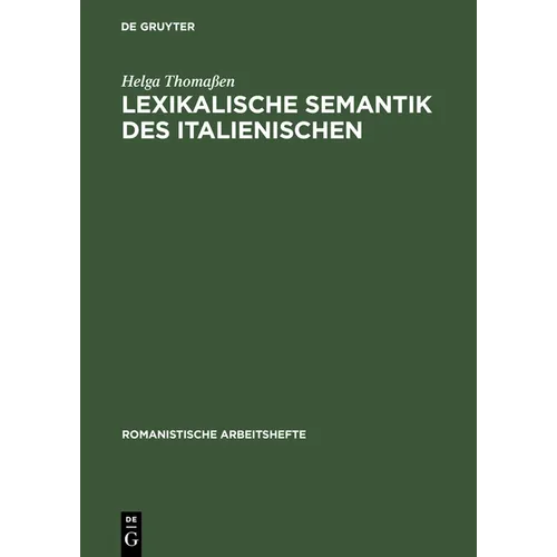 Lexikalische Semantik des Italienischen