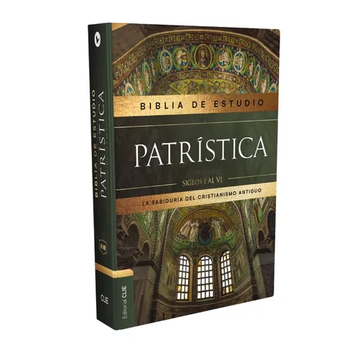 Rvr, Biblia de Estudio Patrística, Interior a DOS Colores, Tapa Dura, Palabras de Jesús En Rojo, Comfort Print: La Sabiduría del Cristianismo Antiguo,