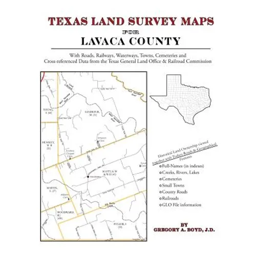 Texas Land Survey Maps for Lavaca County