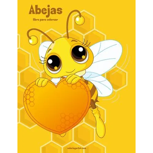 Abejas libro para colorear 1