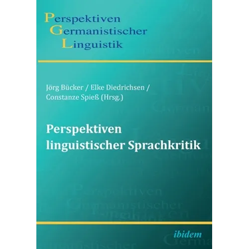 Perspektiven linguistischer Sprachkritik