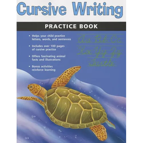 Cursive Writing Practice Book (Flash Kids Harcourt Family Learning)