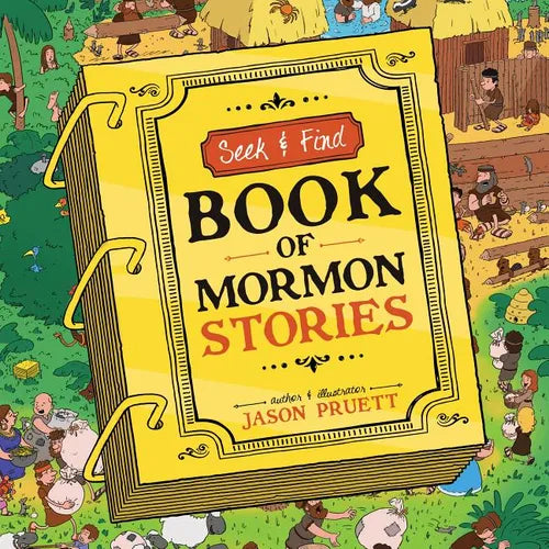 Seek and Find: Book of Mormon Stories (Board Book)