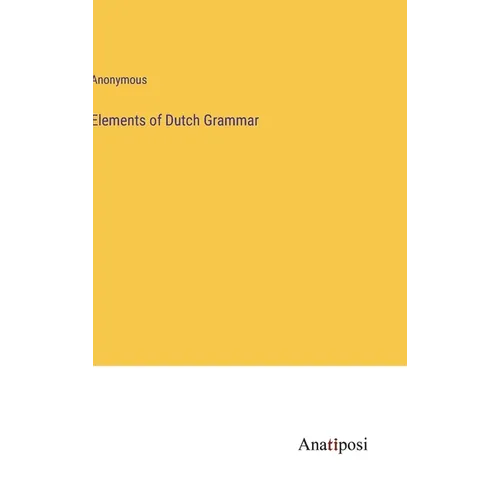 Elements of Dutch Grammar
