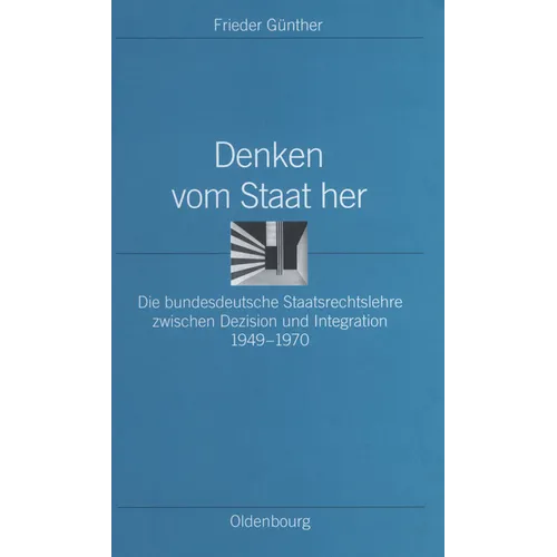 Denken Vom Staat Her