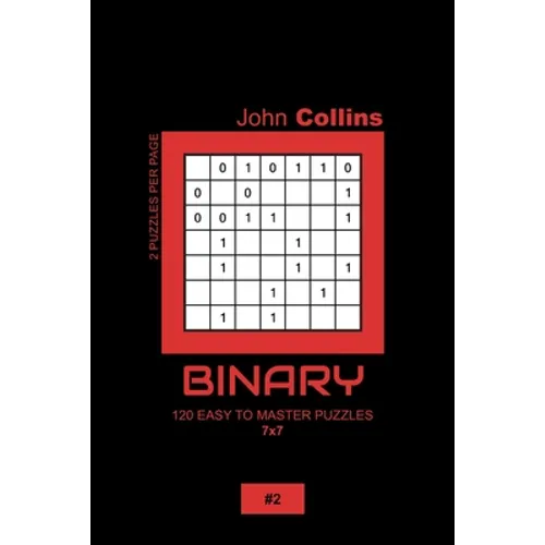 Binary - 120 Easy To Master Puzzles 7x7 - 2