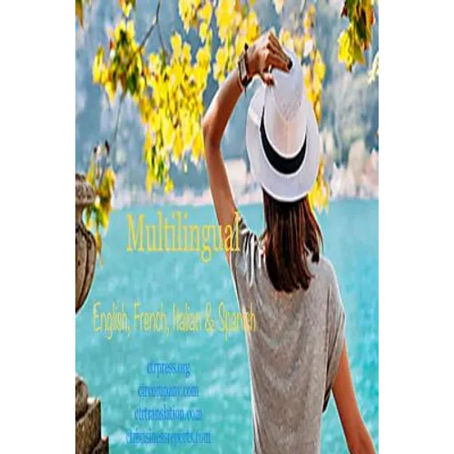 Multilingual: English, French, Italian and Spanish