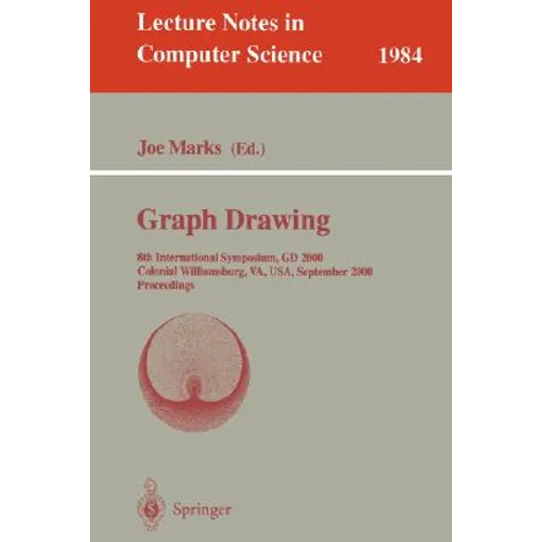 Graph Drawing: 8th International Symposium, GD 2000, Colonial Williamsburg, Va, Usa, September 20-23, 2000, Proceedings