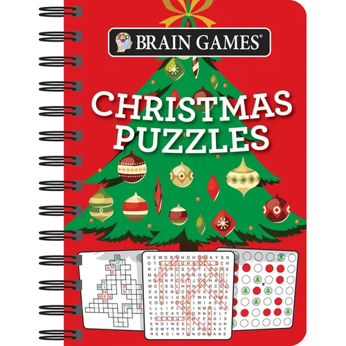 Brain Games - To Go - Christmas Puzzles (Christmas Tree Cover): Volume 1
