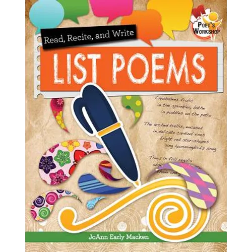 Read, Recite, and Write List Poems