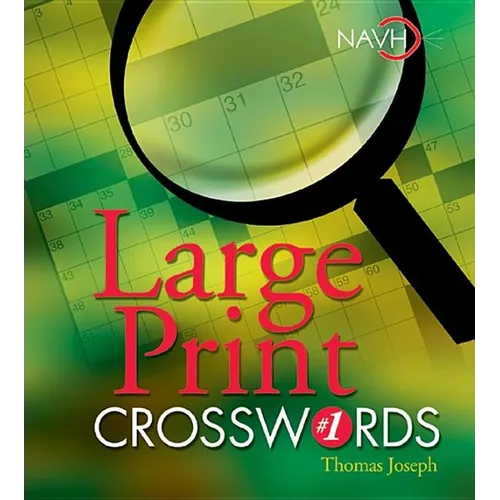 Large Print Crosswords #1