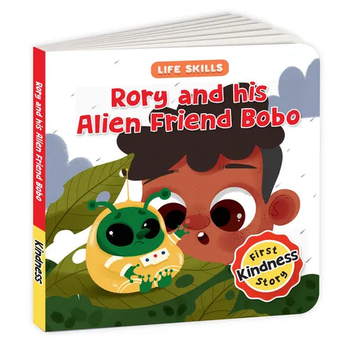Rory and His Alien Friend Bobo (Life Skills Series): First Kindness Story an Illustrated Storybook for Children, Teaching Lessons for Building Compass