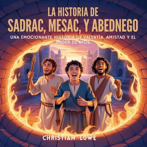 La Historia De Sadrac, Mesac Y Abednego: Una Emocionante Historia Bíblica De Valentía, Amistad Y El Poder De Dios