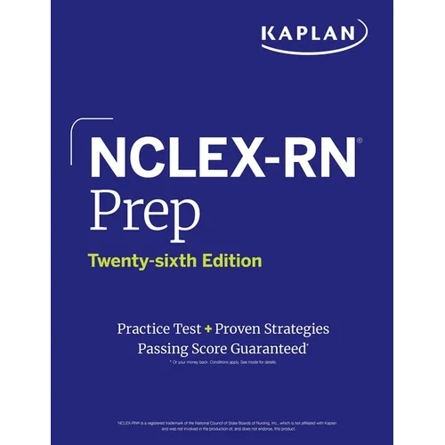 Nclex-RN Prep, Twenty-Sixth Edition (2025): Includes 1 Full Length Practice Test + Proven Strategies