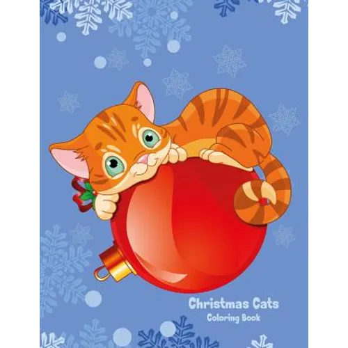 Christmas Cats Coloring Book 1
