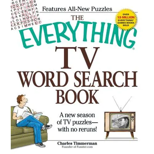 The Everything TV Word Search Book: A New Season of TV Puzzles - With No Reruns!